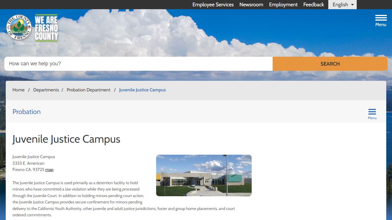 Juvenile Justice Campus - County of Fresno